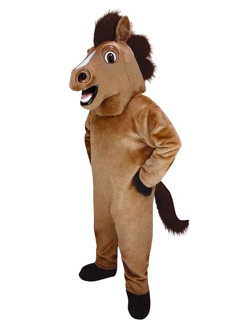 Western horse mascot costume